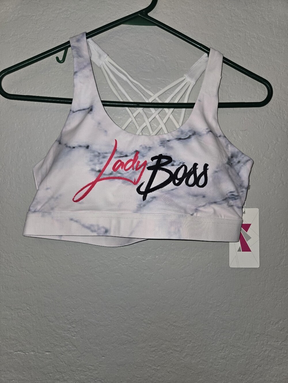 Lady Boss Swag Crop Top And Leggings Set, Size Large - Picture 4 of 7